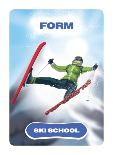 Form card — Ski School