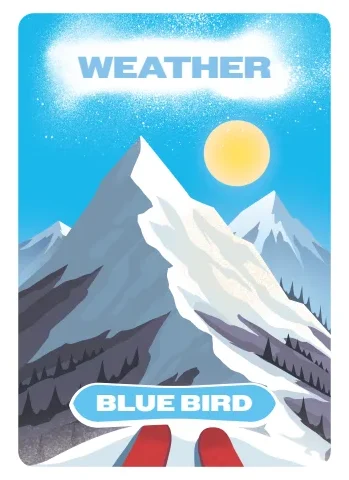 Weather Cards example from the deck